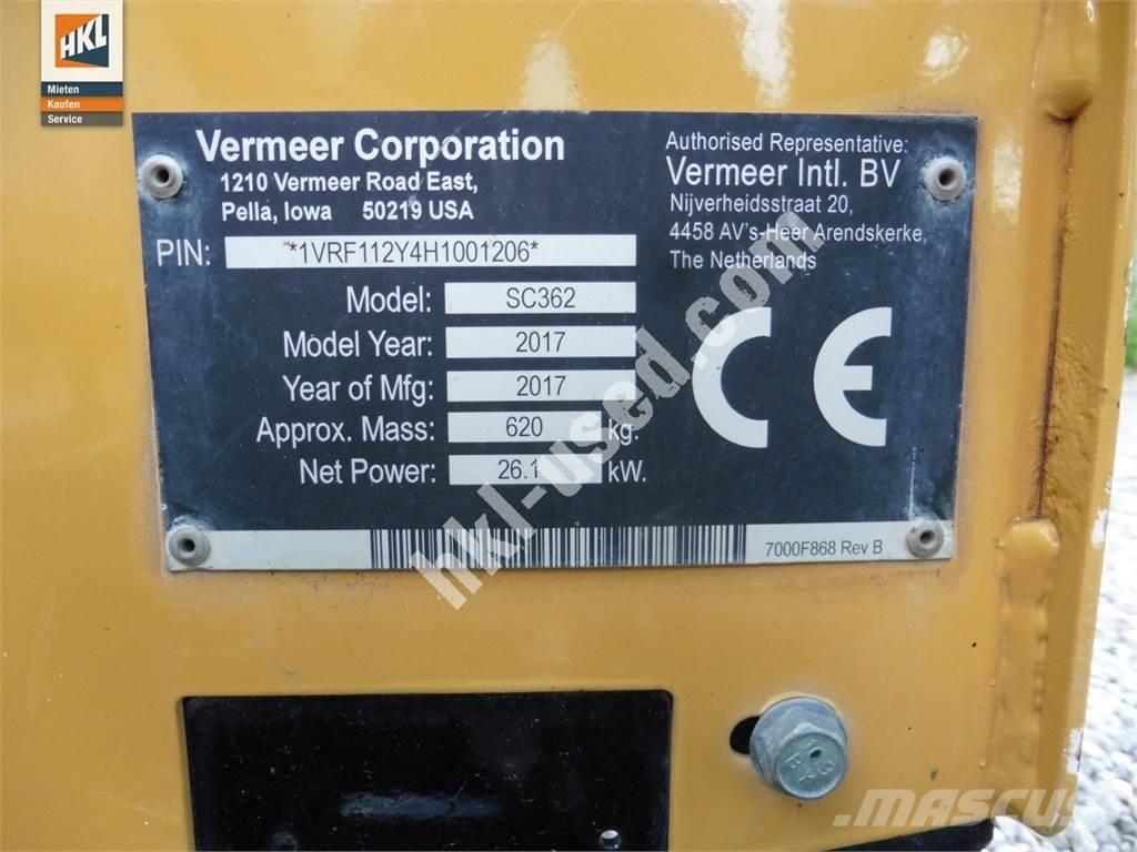 Vermeer SC 362 建筑机械-其他