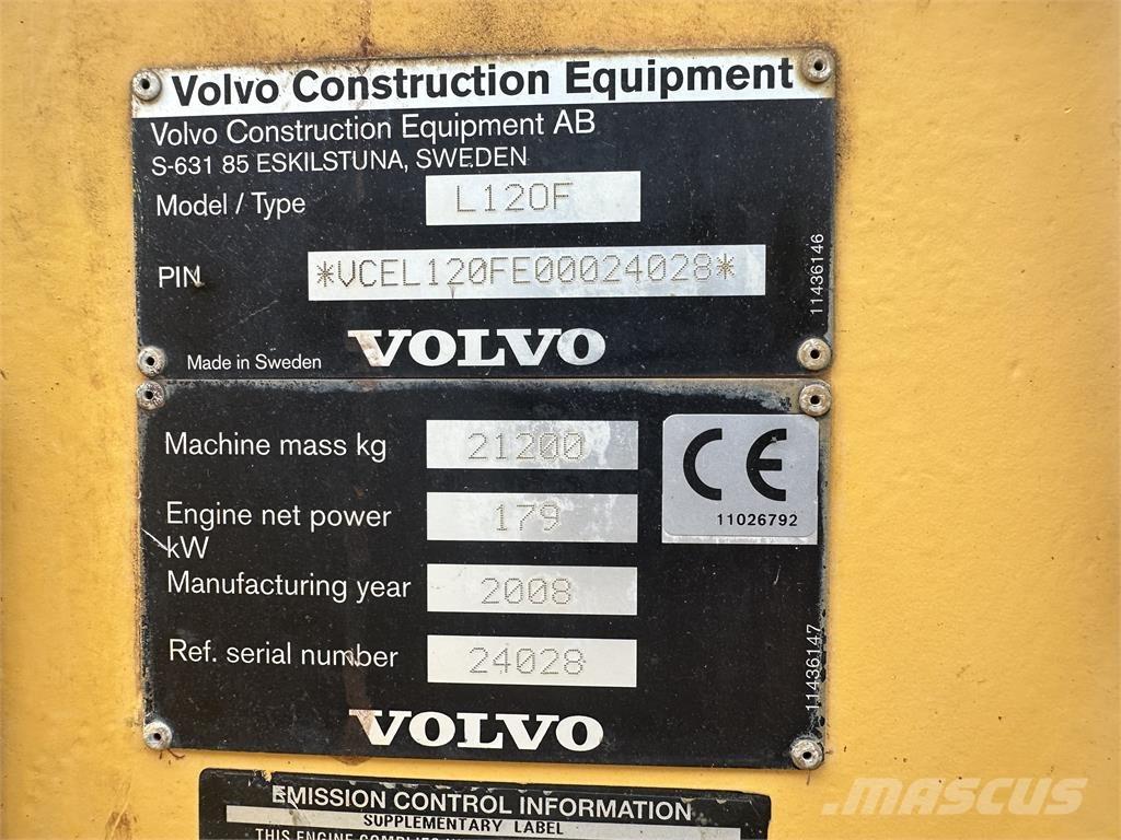 Volvo L120F 轮式装载机
