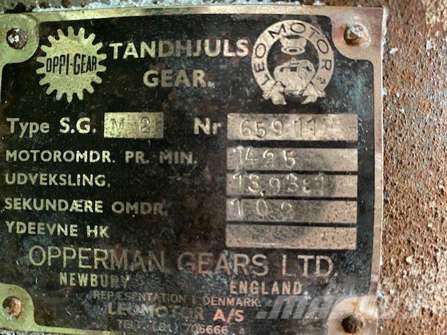  1,5 HK Thrige Gearmotor 发动机