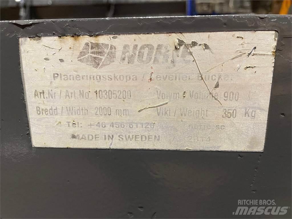 2000 mm Læsseskovl 挖斗