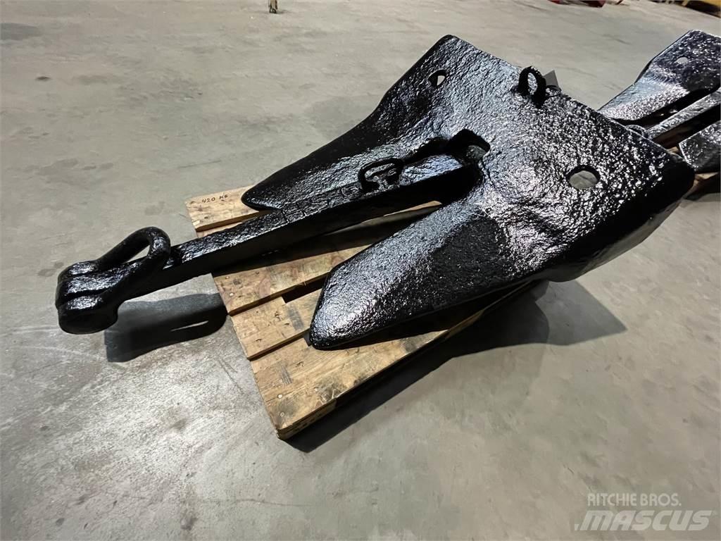  420 kg AC 14 Anker 工作船/驳船