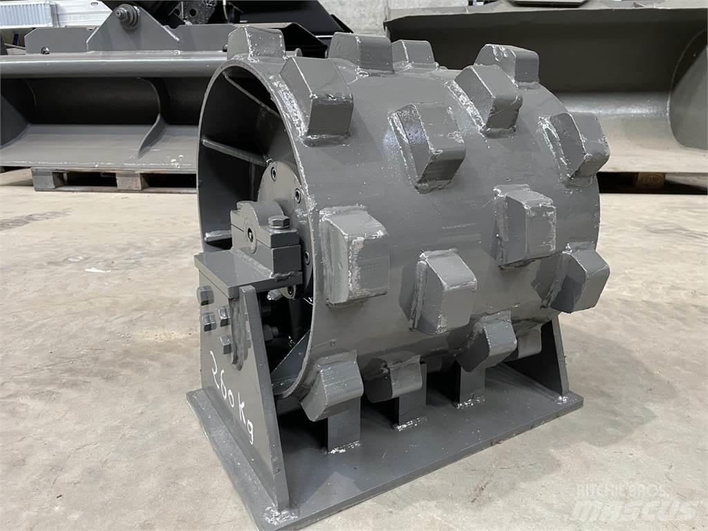  450 mm kompaktorhjul 胶轮压路机