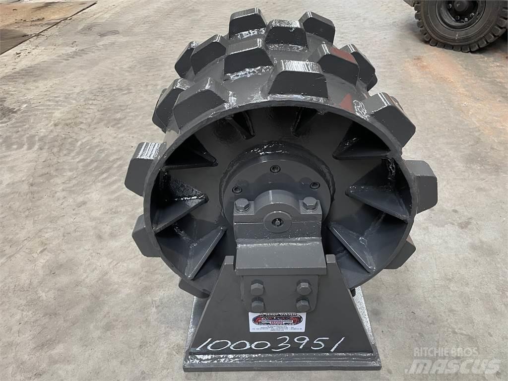  450 mm kompaktorhjul 胶轮压路机