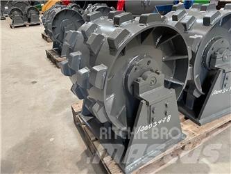  470 mm Kompaktorhjul 胶轮压路机