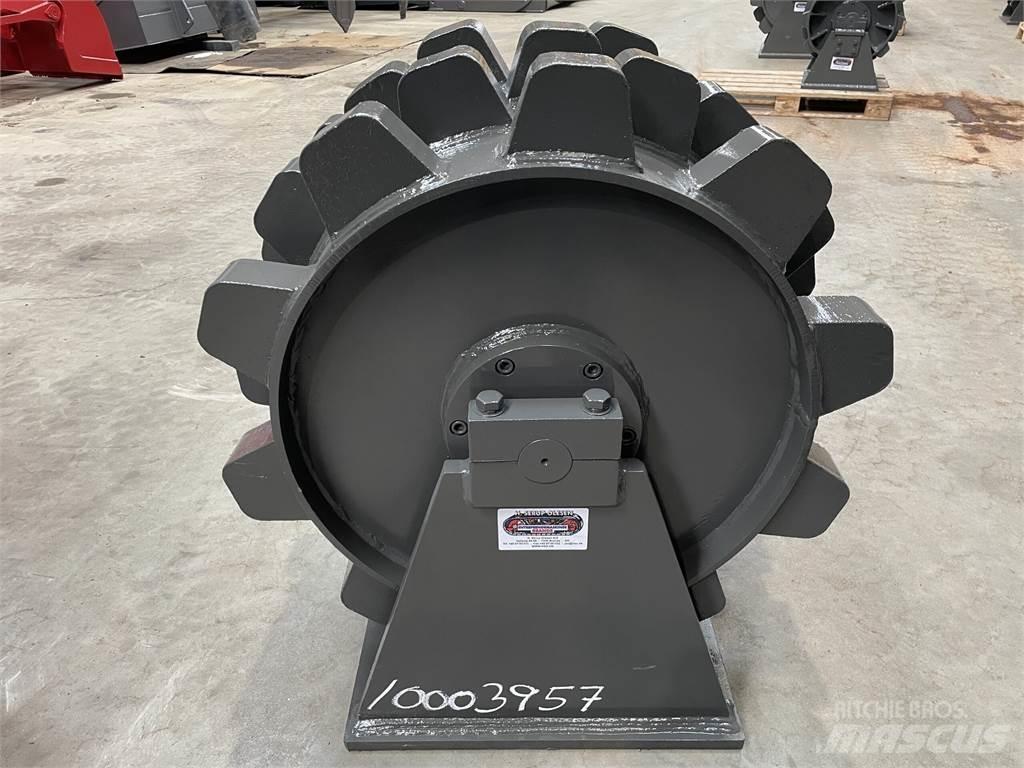  570 mm kompaktorhjul 胶轮压路机