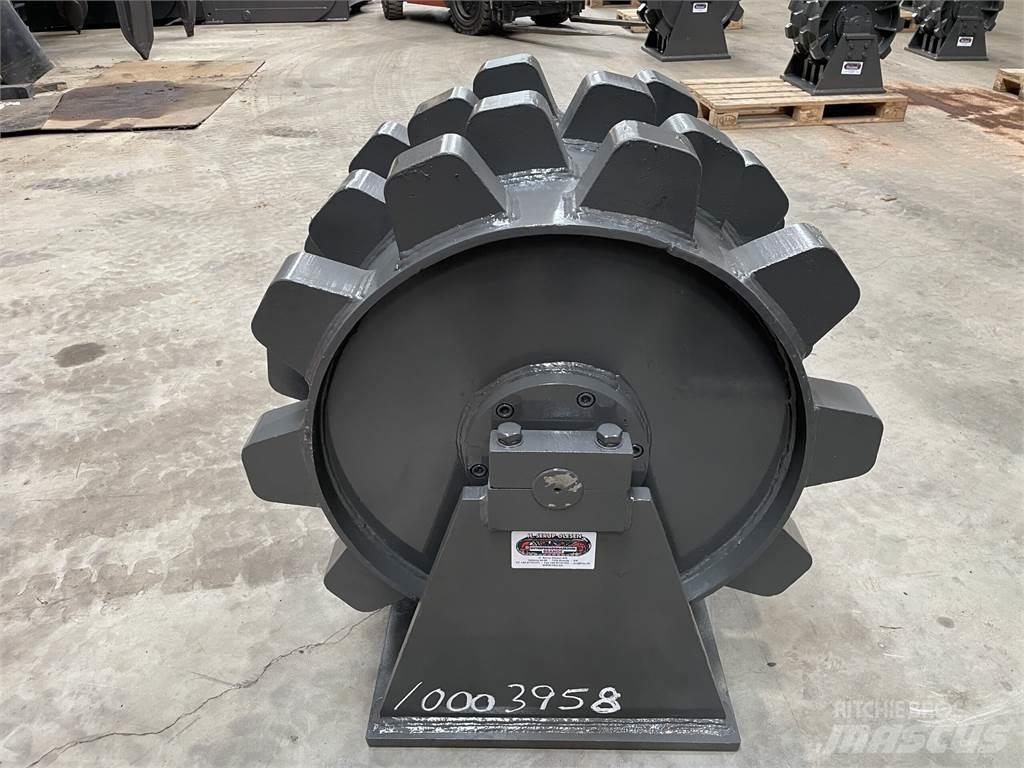  570 mm kompaktorhjul 胶轮压路机