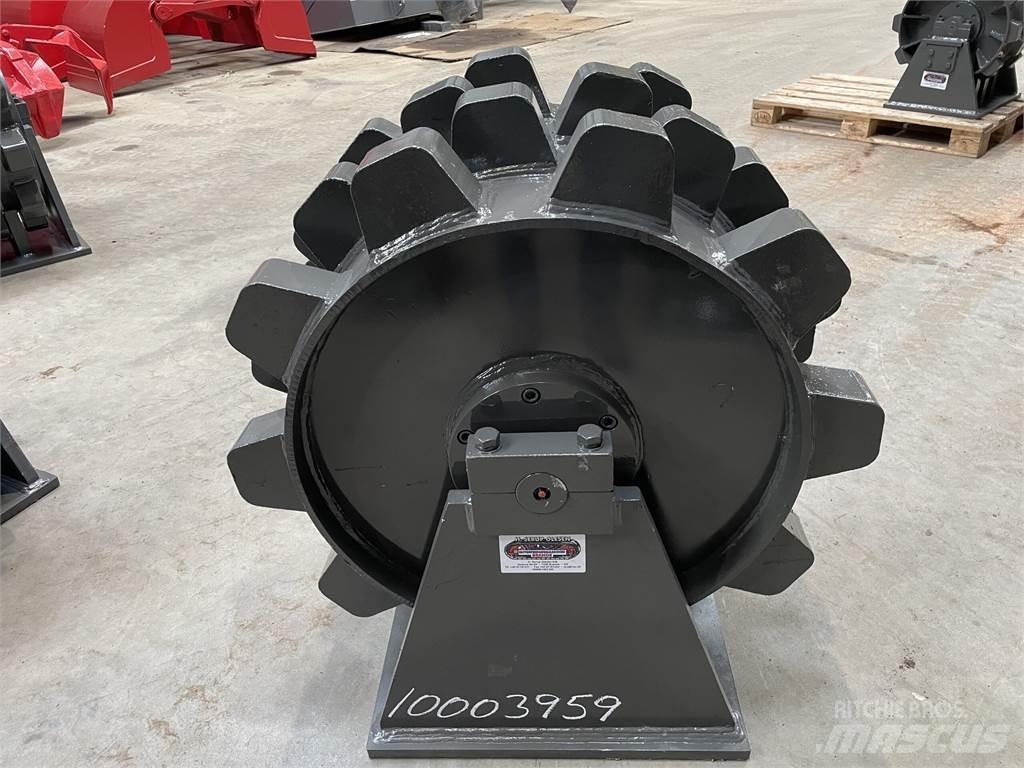 570 mm kompaktorhjul 胶轮压路机