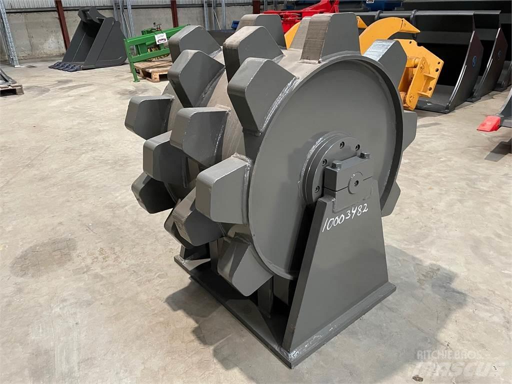  650 mm Kompaktorhjul 胶轮压路机
