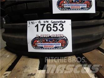  7.50-18 Goodyear dæk - 1 stk. 轮胎、车轮和轮圈