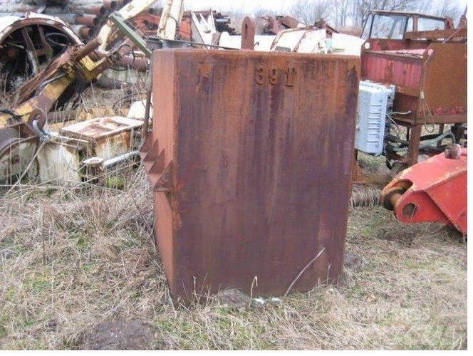  Ballastvægt 1 stk. - 3900 kg 起重机配件设备