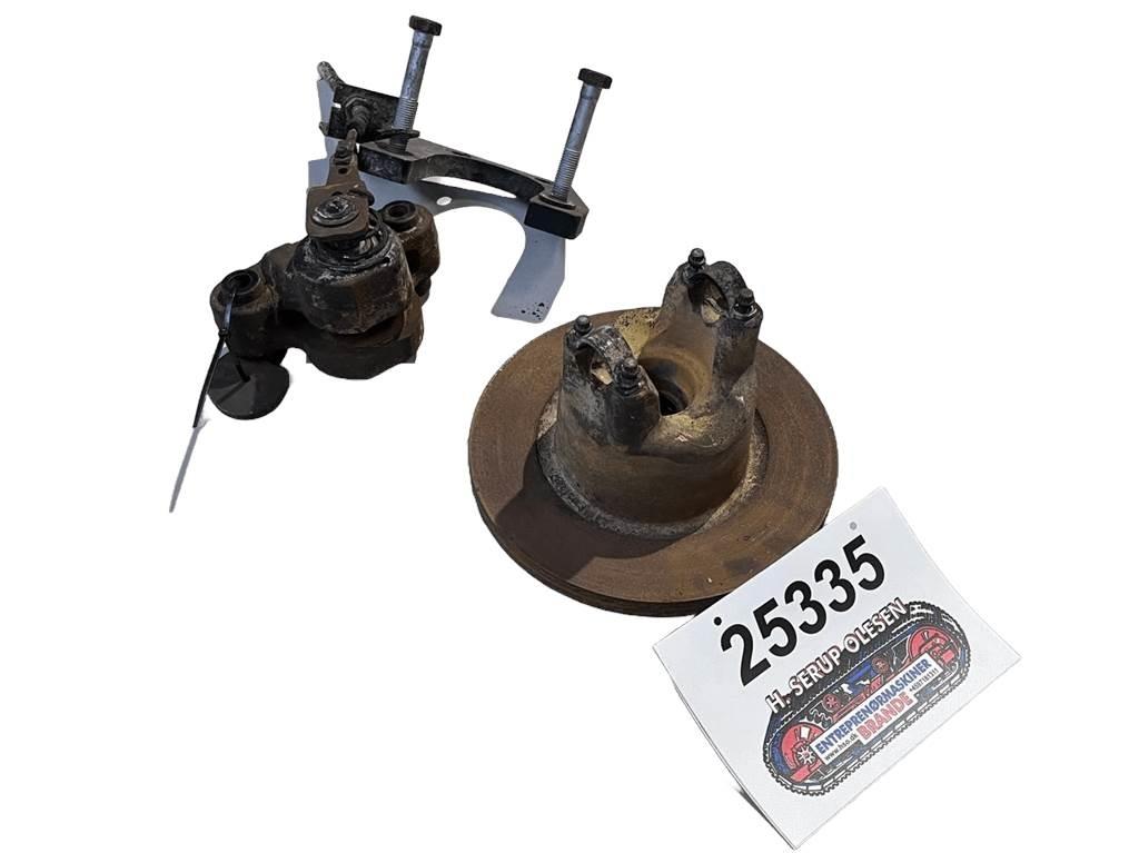 CAT 908M, Håndbremse 其他组件