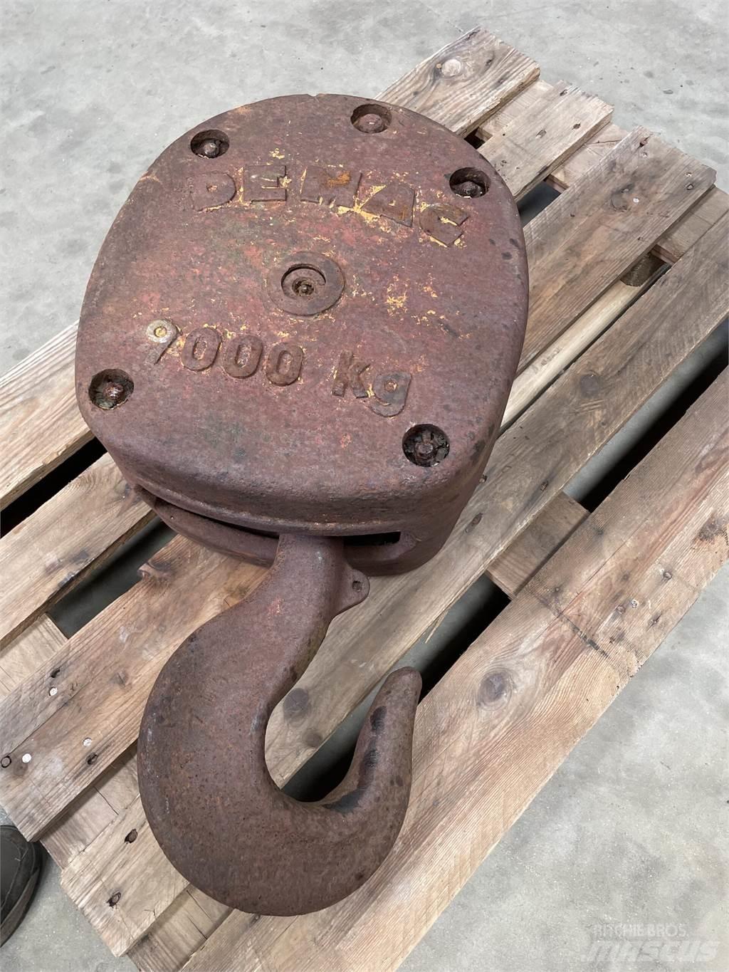 Demag løfteblok - 9000 kg 起重机配件设备