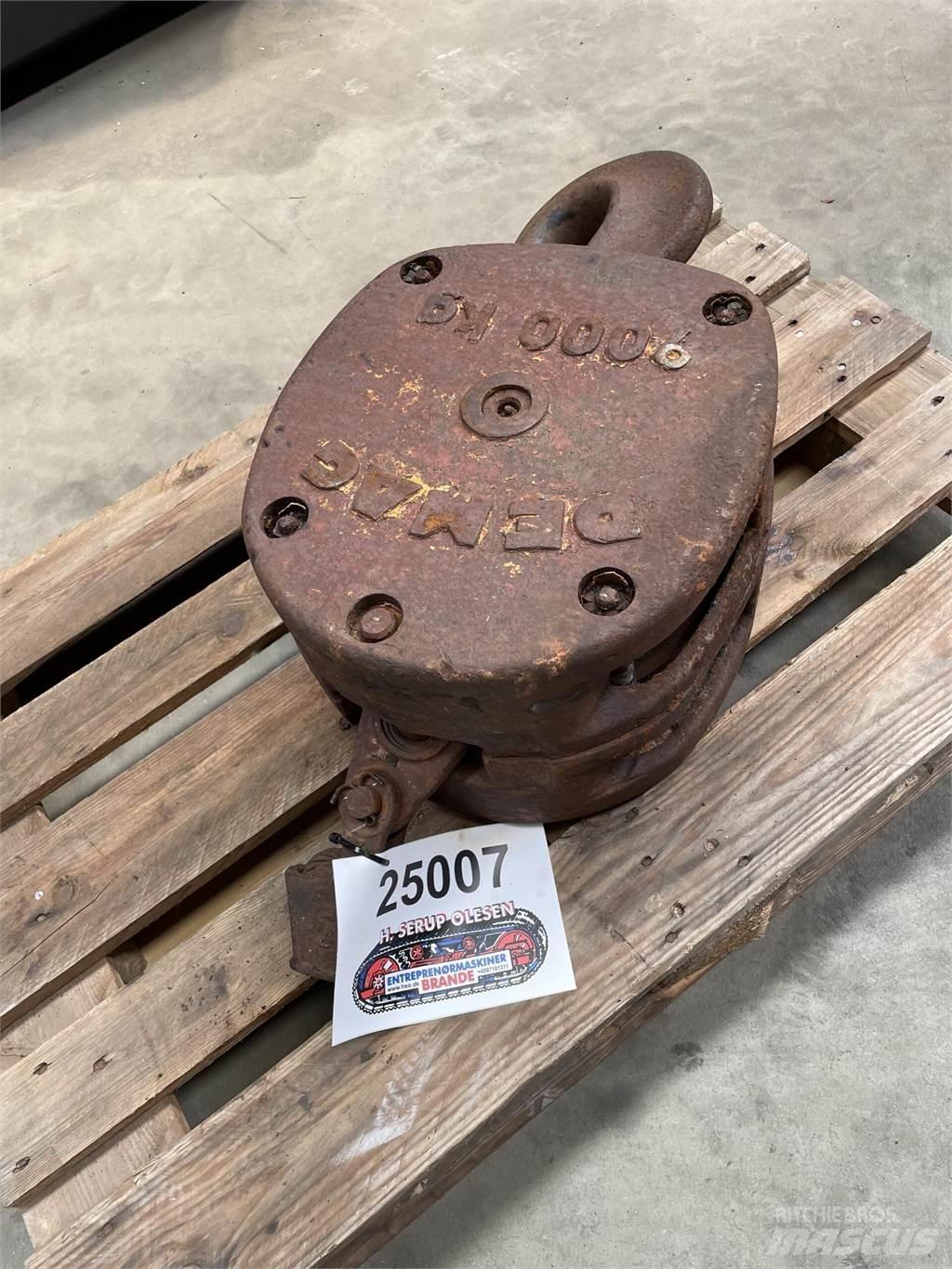 Demag løfteblok - 9000 kg 起重机配件设备