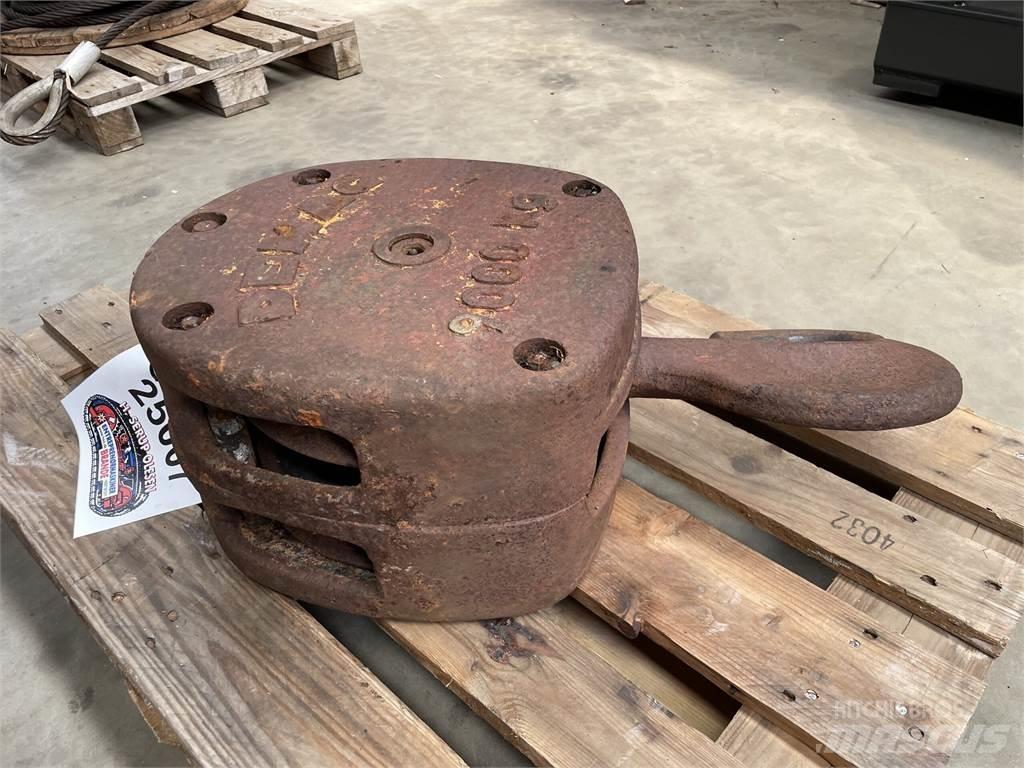 Demag løfteblok - 9000 kg 起重机配件设备