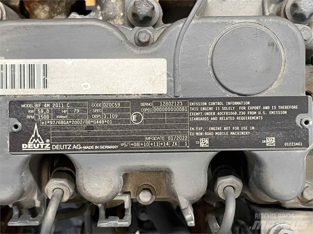 Deutz BF 4M 2011 C motor 发动机