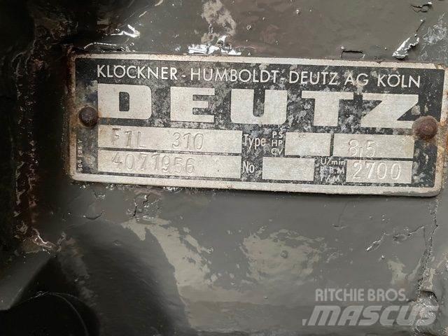 Deutz F1L 310 motor 发动机