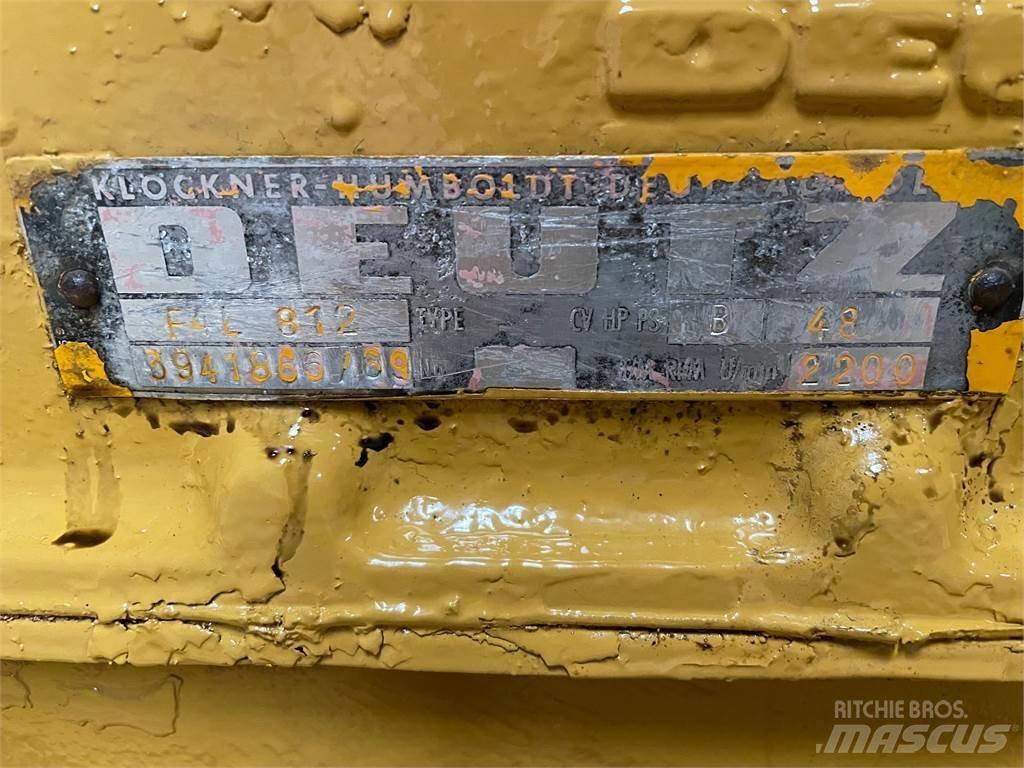 Deutz F4L 812 motor 发动机
