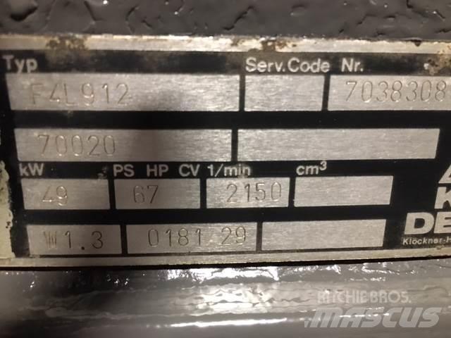 Deutz F4L 912 motor 发动机