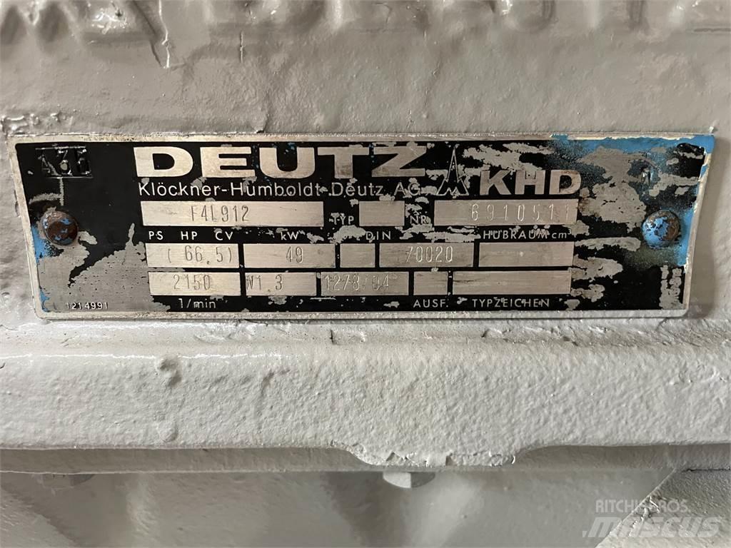 Deutz F4L 912 motor 发动机