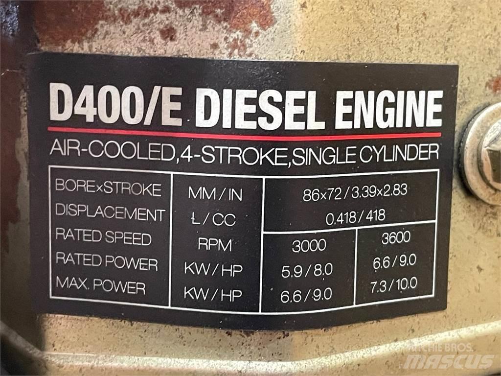  Diesel engine D400/E - 1 cyl. 发动机