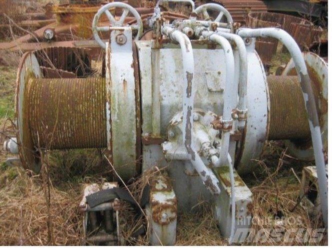  Double drum hydr. winch 吊车起重机、绞车吊货机和物料升降机