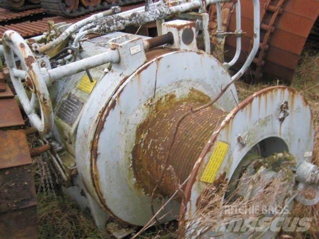  Double drum hydr. winch 吊车起重机、绞车吊货机和物料升降机