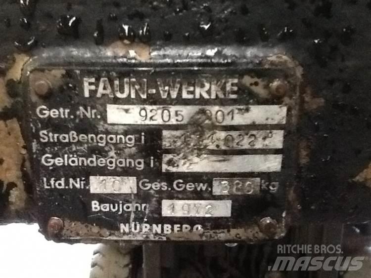 Faun gear til twin motor 变速器