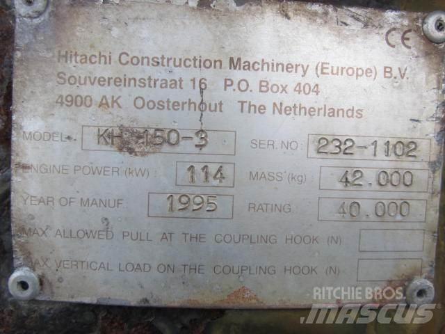 Hitachi KH150-3 til ophug 履带挖掘机