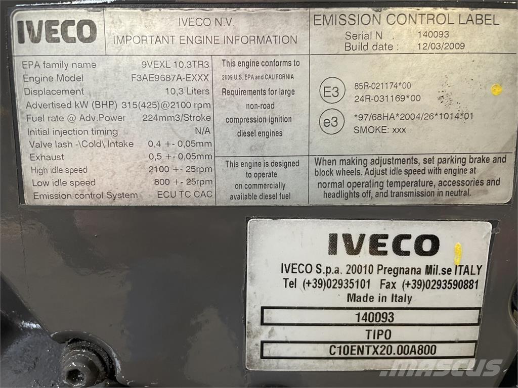 Iveco F3AE9687A motor 发动机