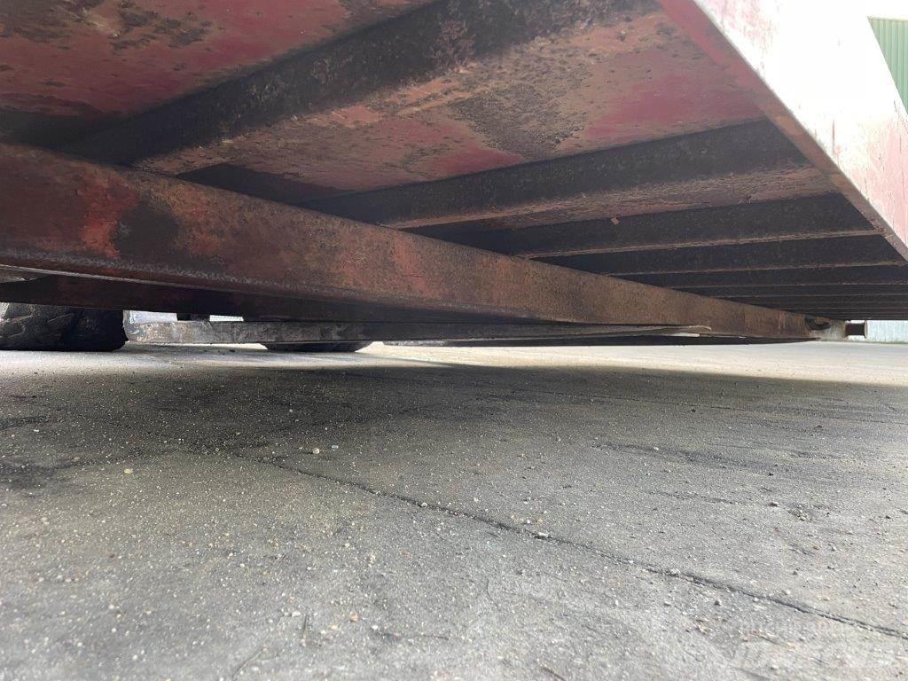  Maskintrailer med wirehejs 低平板半挂车