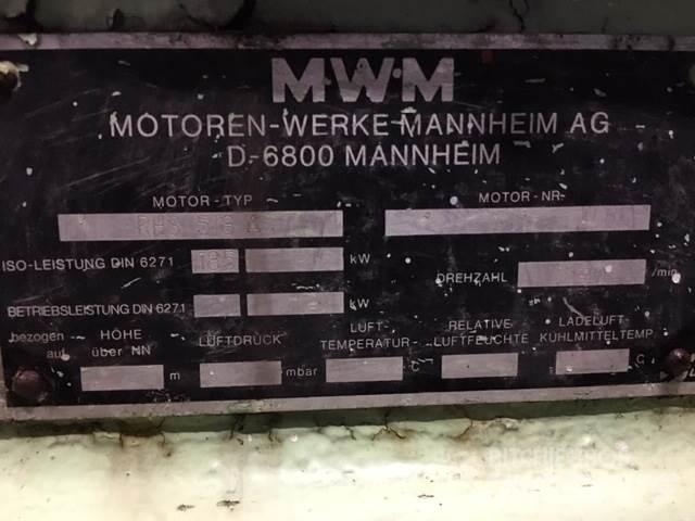MWM type RHS518A motor 发动机