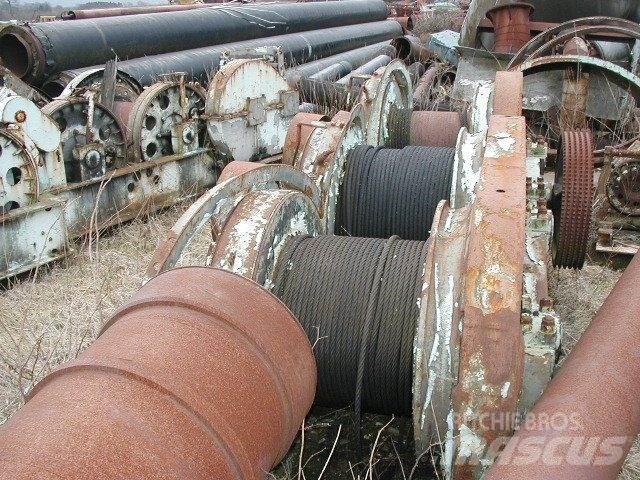  Piloteringsspil 3 tromler 吊车起重机、绞车吊货机和物料升降机