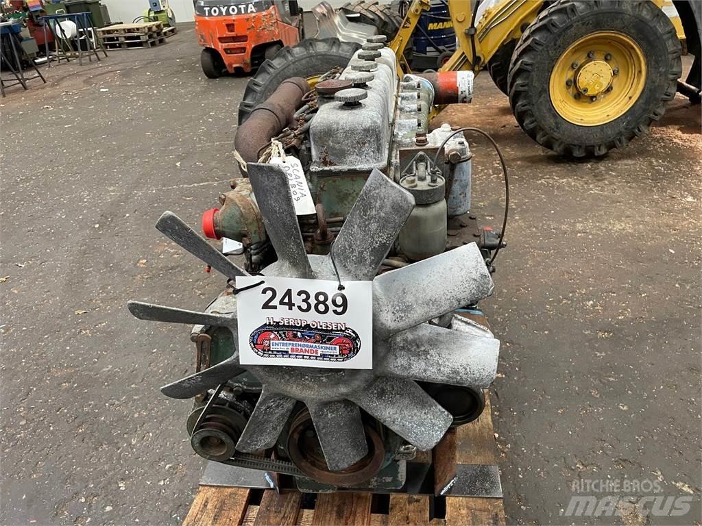 Scania D8L B09 motor. 发动机