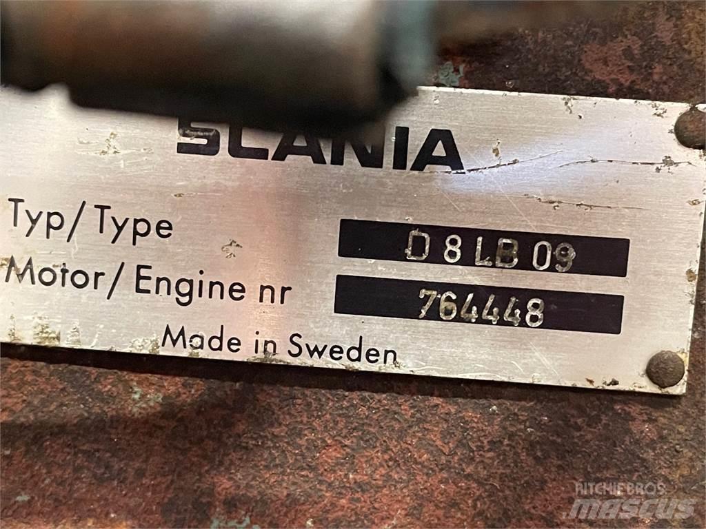 Scania D8L B09 motor. 发动机