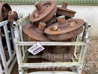  Skinnehjul, ø600 mm + flange 轮胎、车轮和轮圈