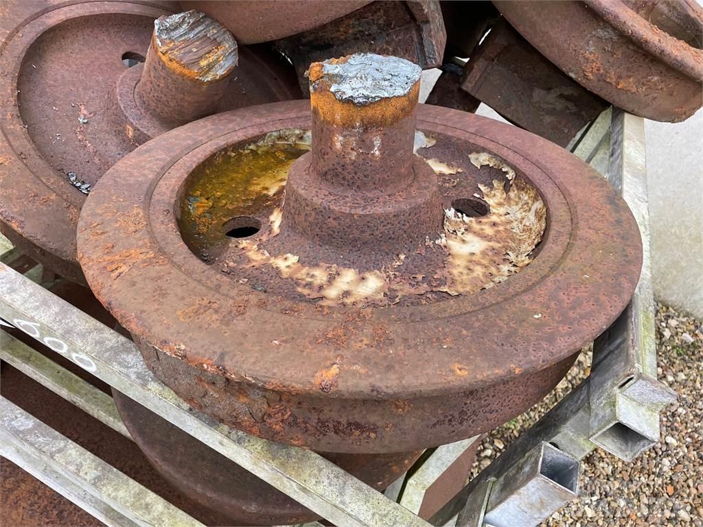  Skinnehjul, ø600 mm + flange 轮胎、车轮和轮圈