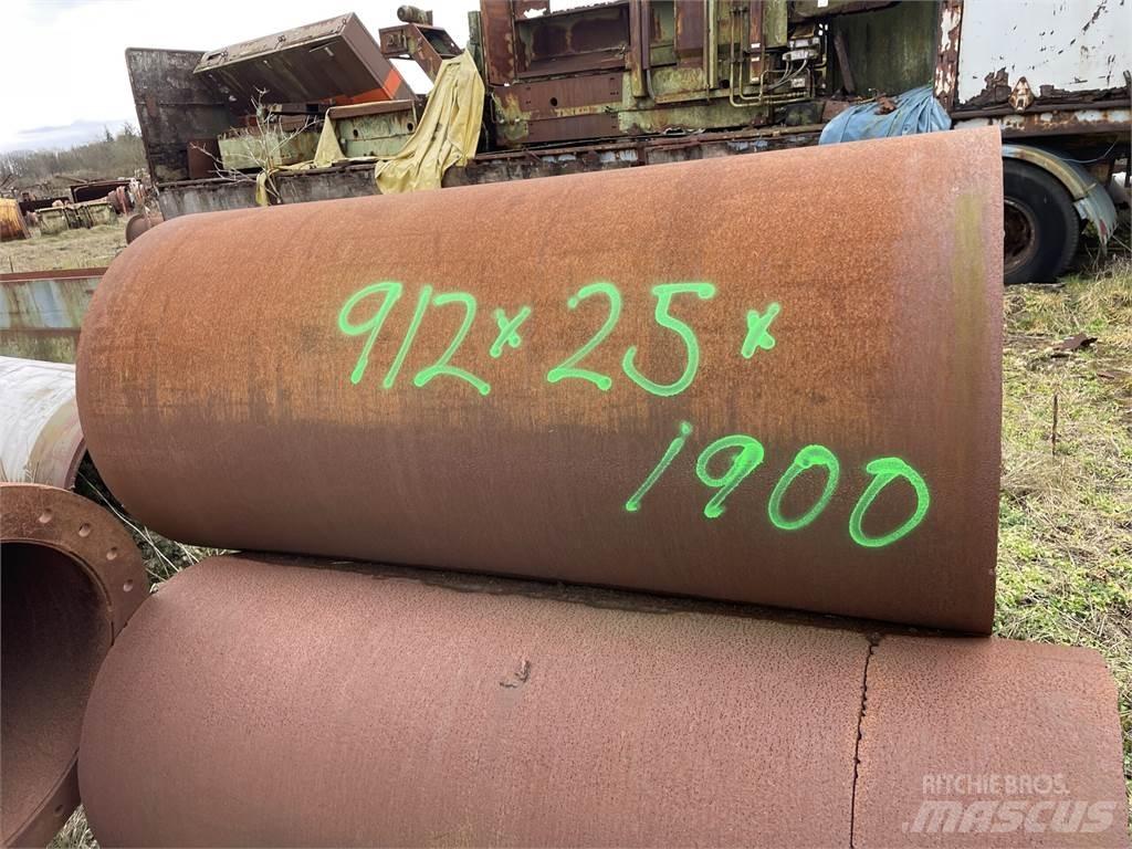  Stålrør ø912x25x1900 mm 管道设备