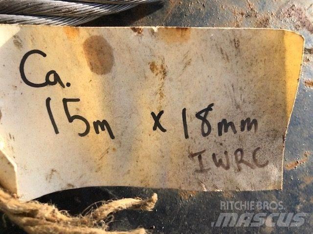  Stålwire Ø18 mm 起重机配件设备