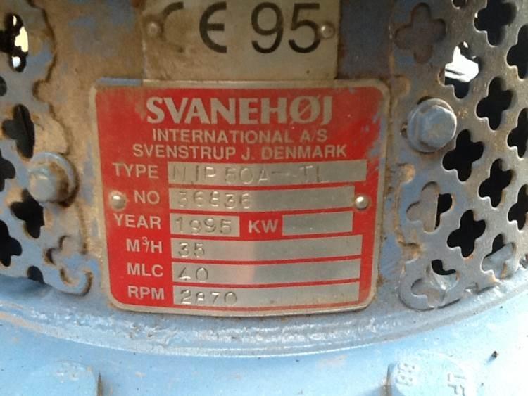  Svanehøj NP 50A-TL pumpe 水泵