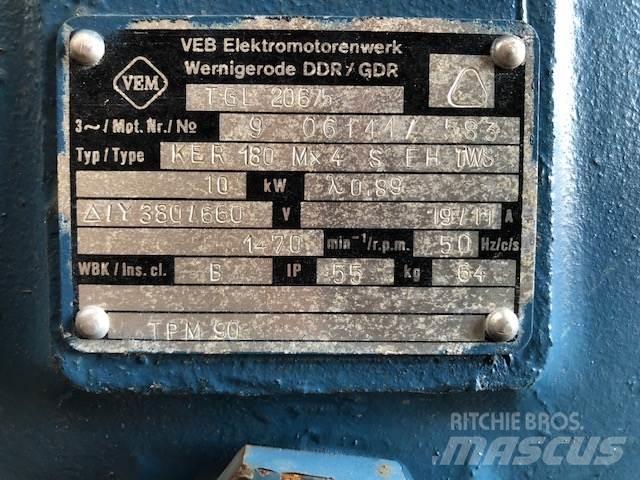 VEB kølekompressor - 4 cyl. 压缩机