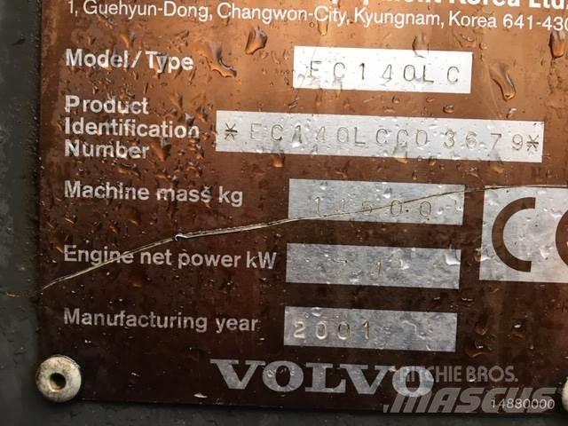 Volvo EC140LC 履带挖掘机