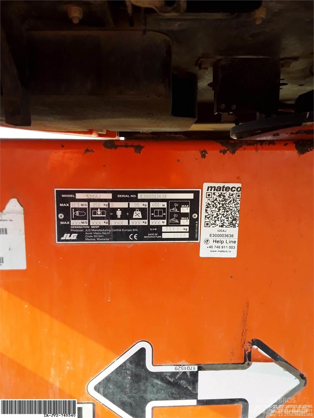 JLG 520AJ 曲臂高空工作平台