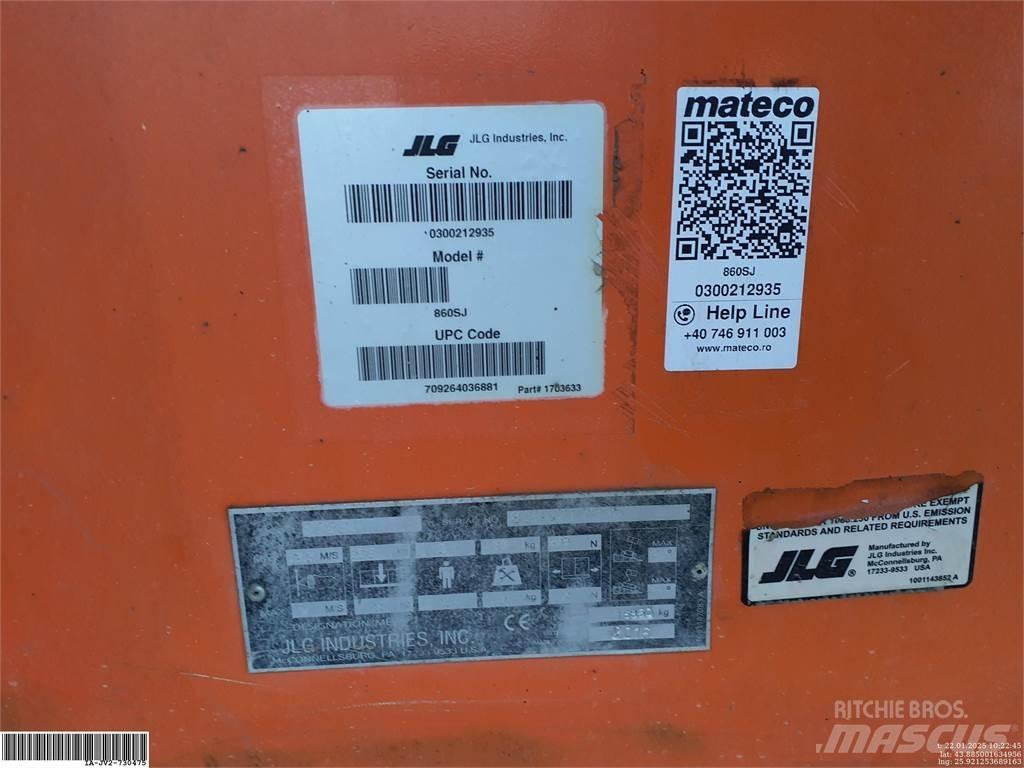 JLG 860SJ 曲臂高空工作平台