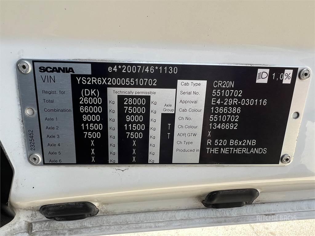 Scania R520 hejs 可拆卸式卡车