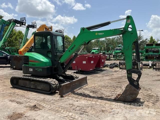 Bobcat E50 履带挖掘机