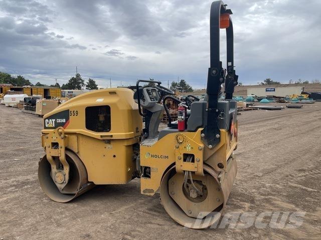 CAT CB34B 双轮压路机