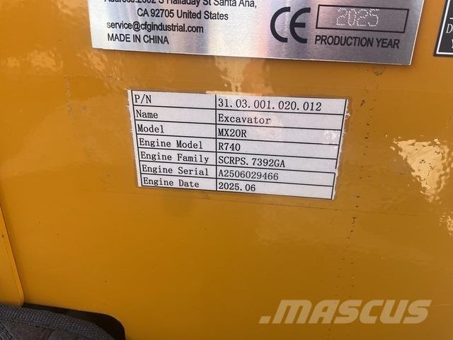 CFG MX20R 履带挖掘机