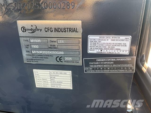 CFG MY50R 履带挖掘机