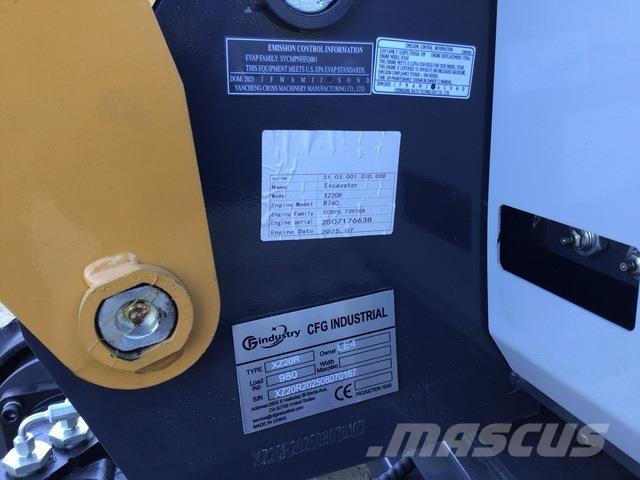CFG XZ20R 履带挖掘机