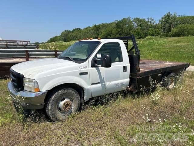 Ford F-350 平板栏板货车